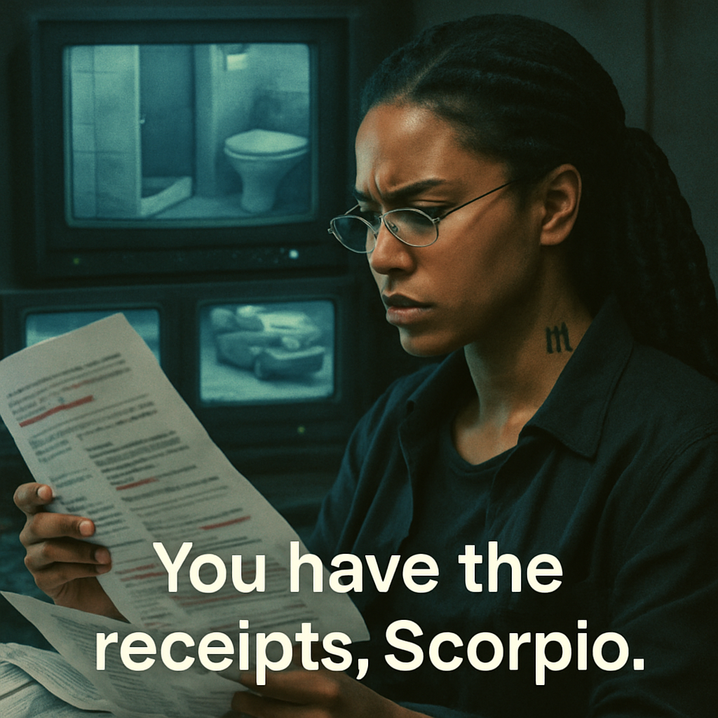 Today’s Scorpio drip art